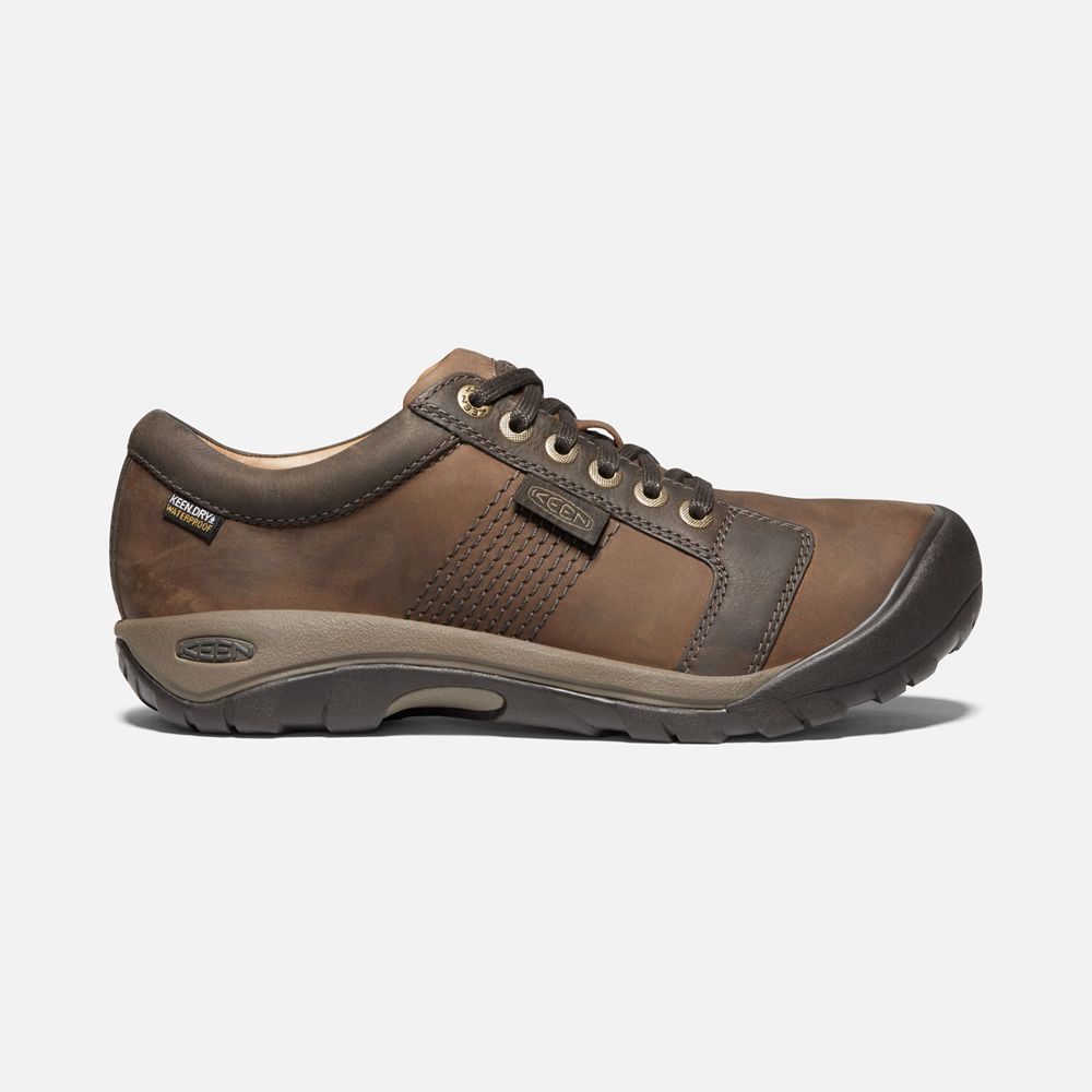 Zapatillas Keen Mexico Marrom - Hombre Austin Waterproof - YW2638417